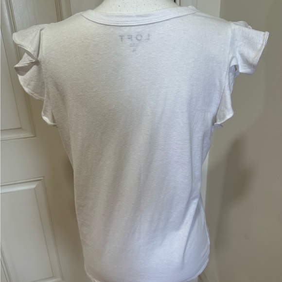 LOFT Flutter Sleeve Tee - Picture 4 of 8